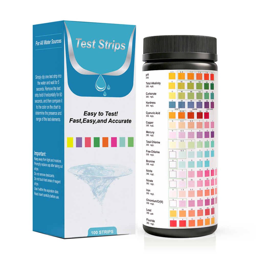 Marine Aquarium Water Testing - Yieryi 16 in 1 Waterteststrips 100