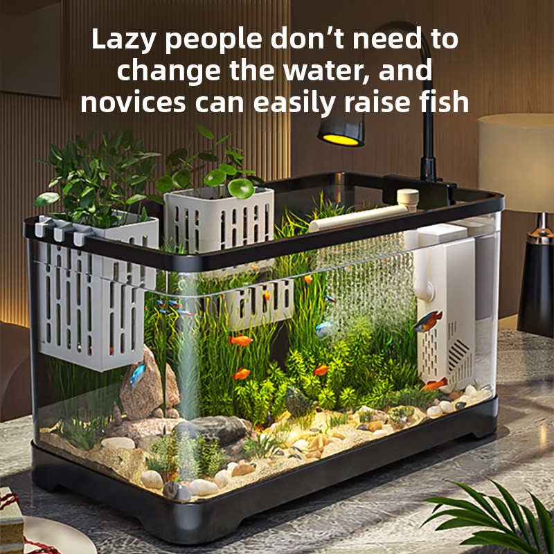 Marine Aquarium Live - 2026 All-in-One Aquariumfilter Zuurstofsysteem Klein Woonkamer