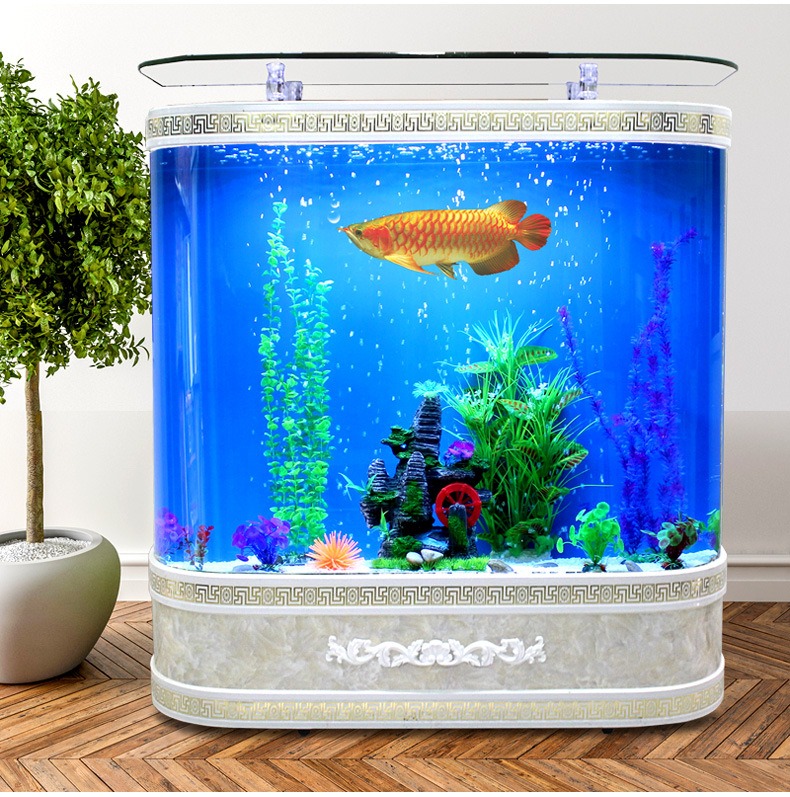 Marine Aquarium Live - Op maat gemaakte grote glazen visbak,