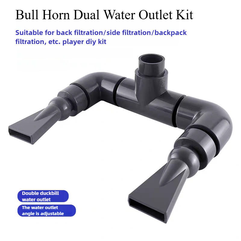 Marine Aquarium Filter Media - DIY Aquarium Tank Pomp Eendenbek Water