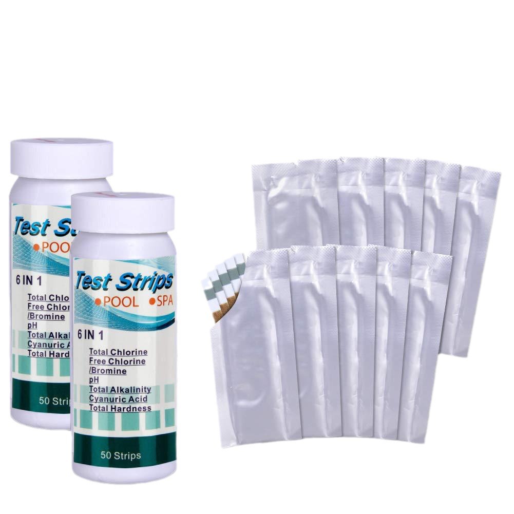 6-in-1 zwembadwater teststrips - Marine Aquarium Water Testing recensie en prijs
