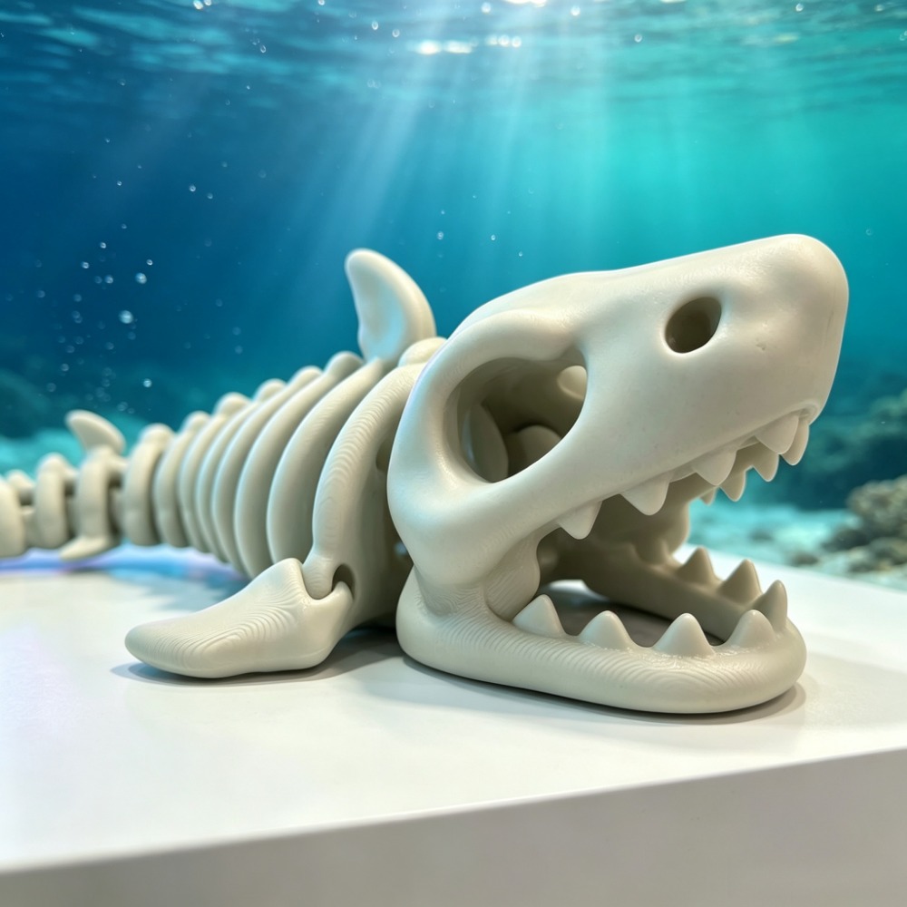 Haaienskelet Aquariumdecoratie - Marine Aquarium Aquascape recensie en prijs