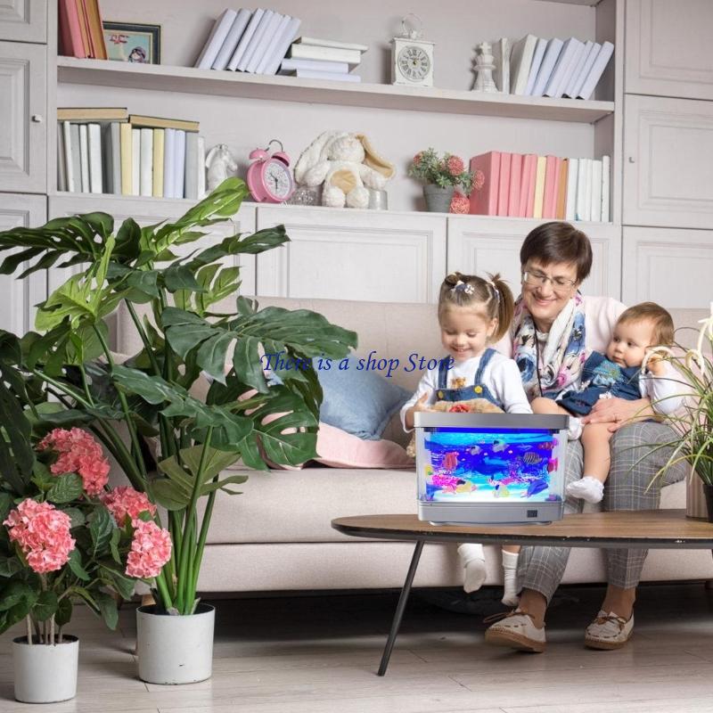 D0AD Levensechte aquariumvisla - Marine Aquarium Aquascape recensie en prijs