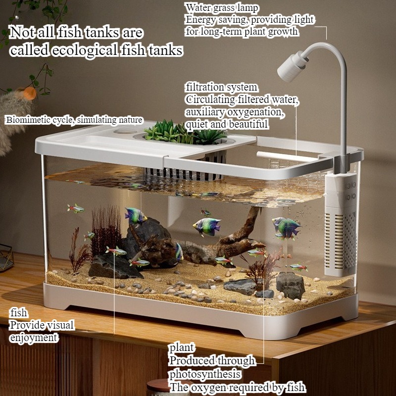 Viskom huishoudelijk aquarium  - Marine Aquarium Live recensie en prijs