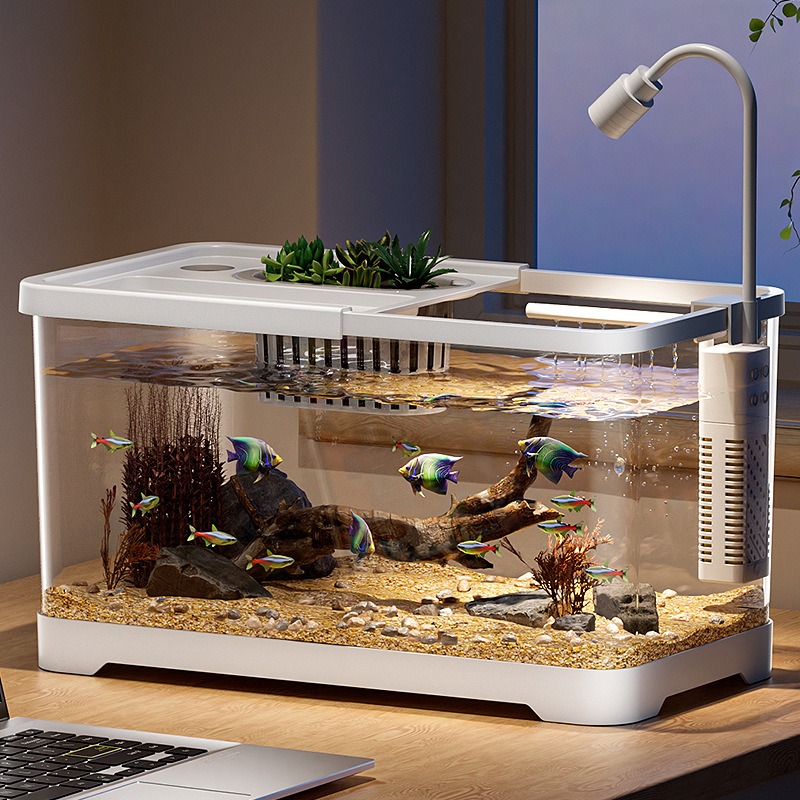 Viskom huishoudelijk aquarium  - Marine Aquarium Live recensie en prijs