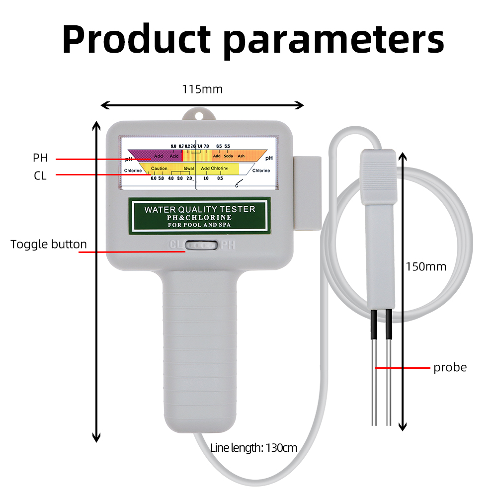 2 In 1 Ph Chloor Meter Tester  - Marine Aquarium Water Testing recensie en prijs