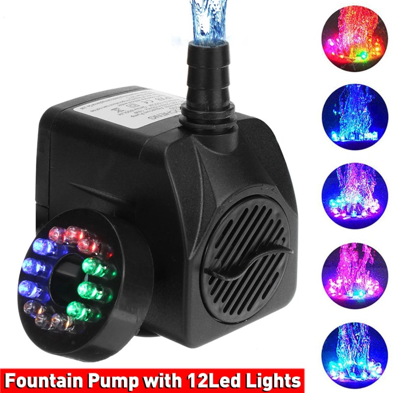 16W LED-lichtfonteinpomp Aquar - Marine Aquarium Nano recensie en prijs