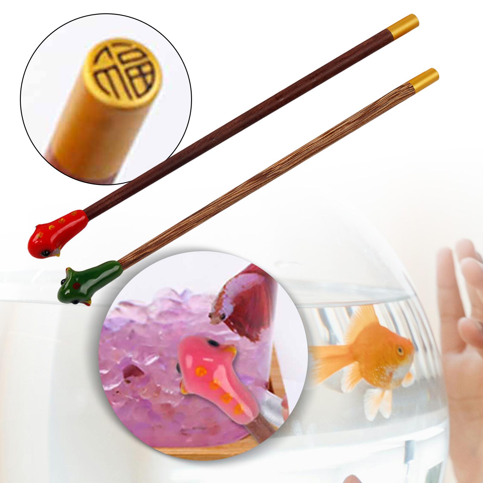 Betta Fish Training Wand Houte - Marine Aquarium Aquascape recensie en prijs