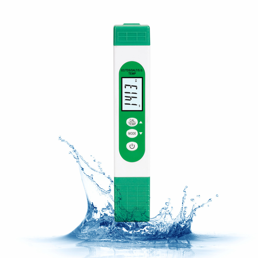 5 In 1 Tds Ec Zout S.g Temp Wa - Marine Aquarium Water Testing recensie en prijs