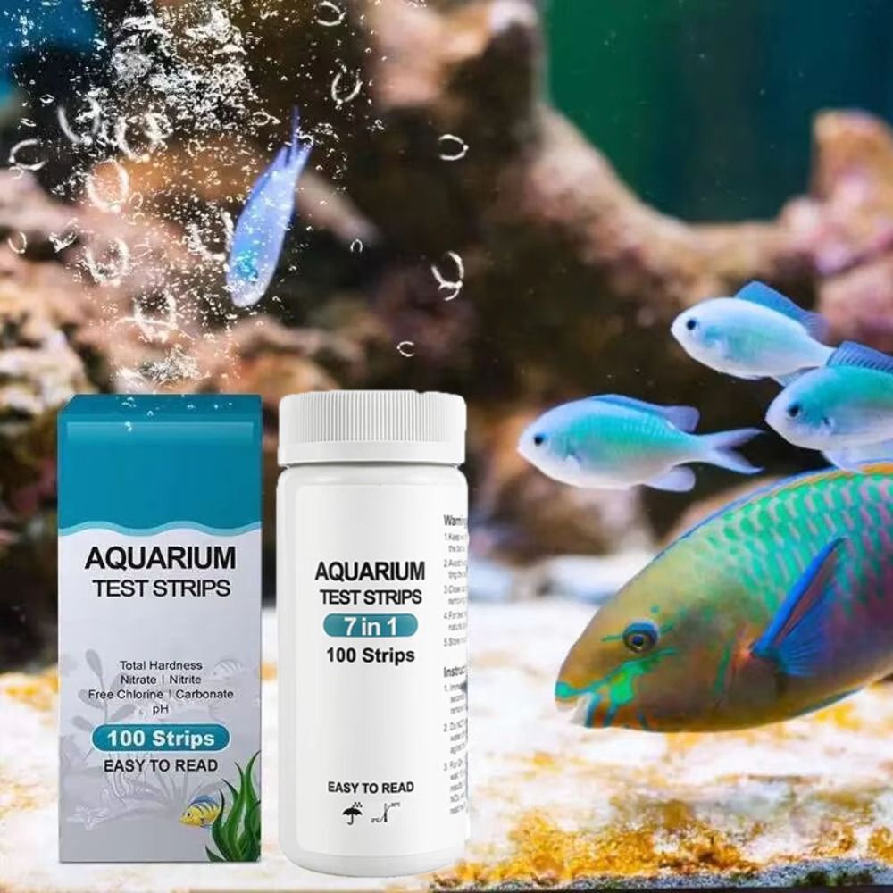 7 in 1 100 Stuks Aquarium Test - Marine Aquarium Water Testing recensie en prijs