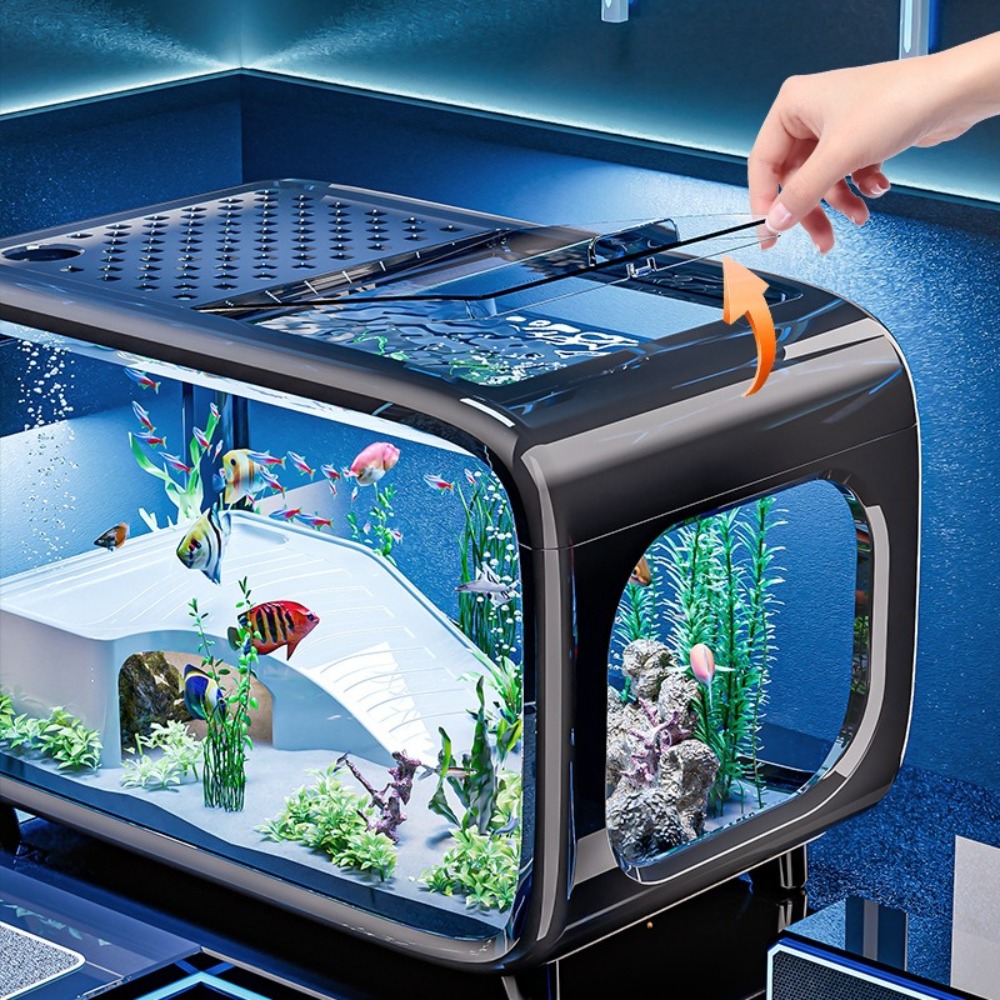 Transparant luxe aquarium Duur - Marine Aquarium Aquascape recensie en prijs