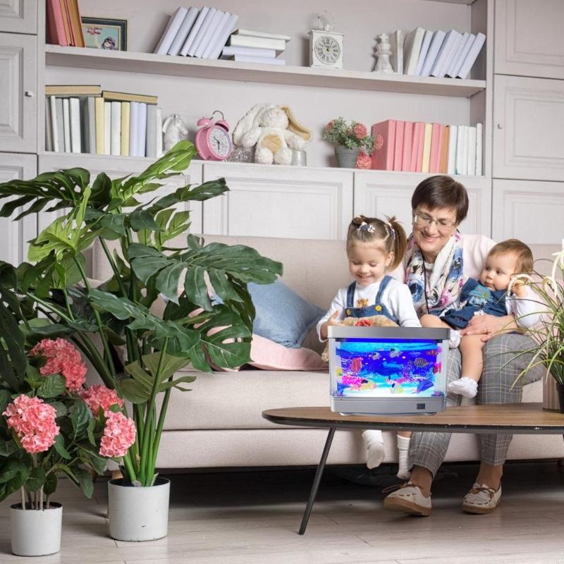 Veilig LED-nachtlampje in vist - Marine Aquarium Live recensie en prijs