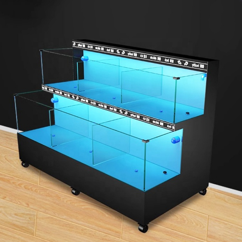 Op maat gemaakt groot aquarium - Marine Aquarium Live recensie en prijs